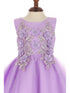 Cinderella Couture Baby Girls Lilac 3D Floral Lace Hem Flower Girl Dress 6-24M - SophiasStyle.com